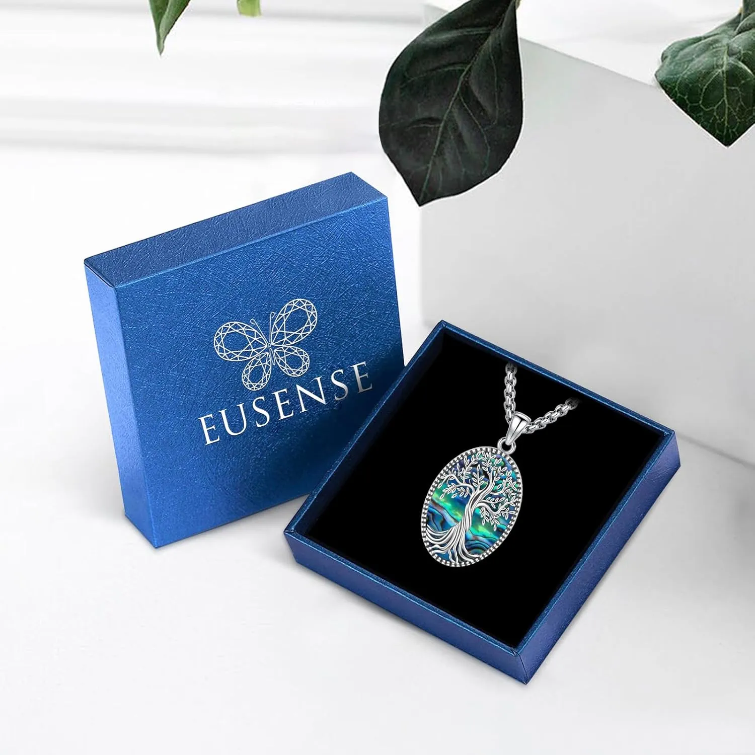 Tree of Life Necklace 925 Sterling Silver Pendant Urn Necklaces for Ashes Picture Locket Necklace Mom Necklace Viking Necklace Crystals Celtic Knot Obsidian Abalone Shell Turquoise Jewelry Women Men