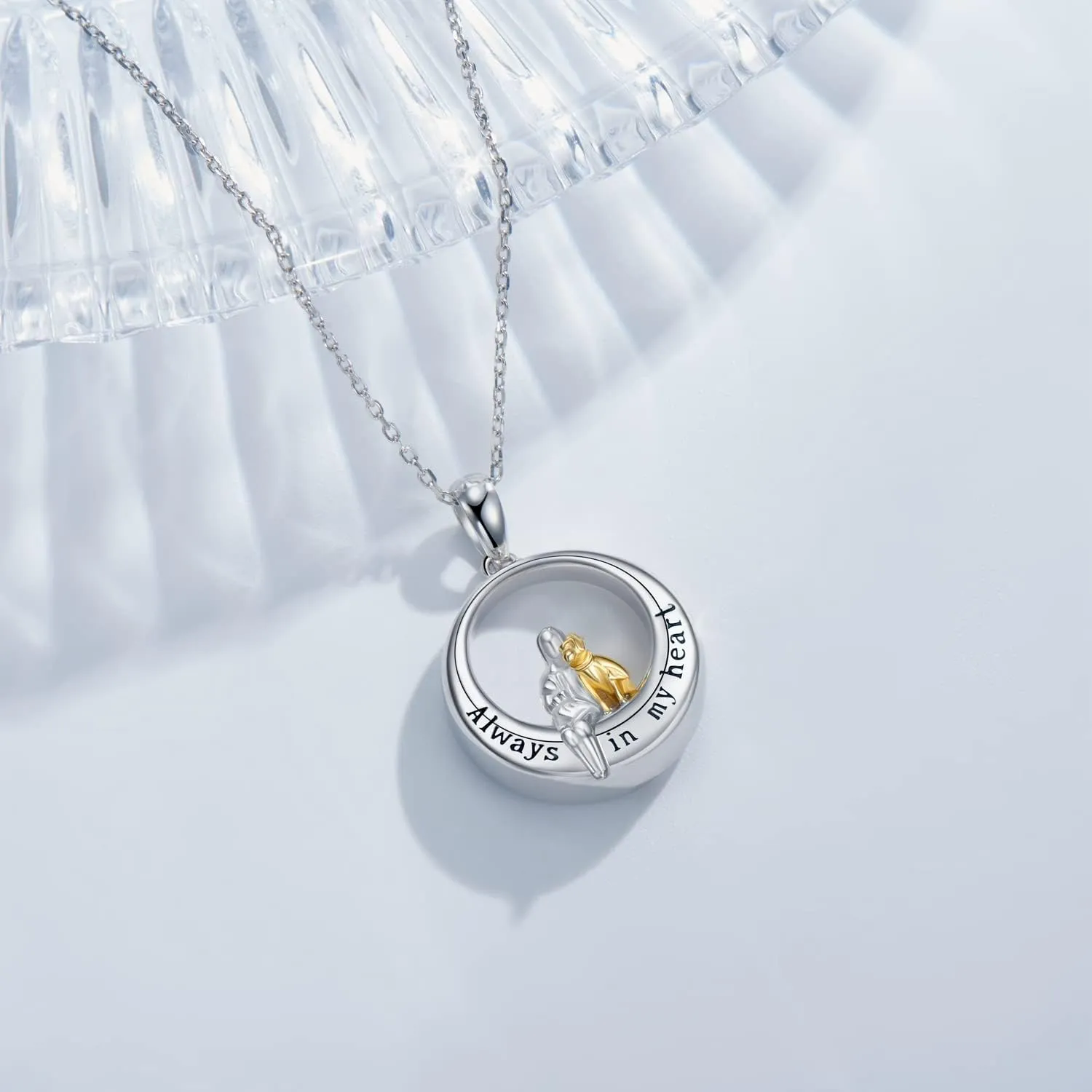 Urn Necklace for Ashes Sterling Silver Urn Necklace for Human Ashes Cremation Necklace Keepsake Memorial Jewelry for Ashes for Women Necklaces for Ashes of Loved Ones
