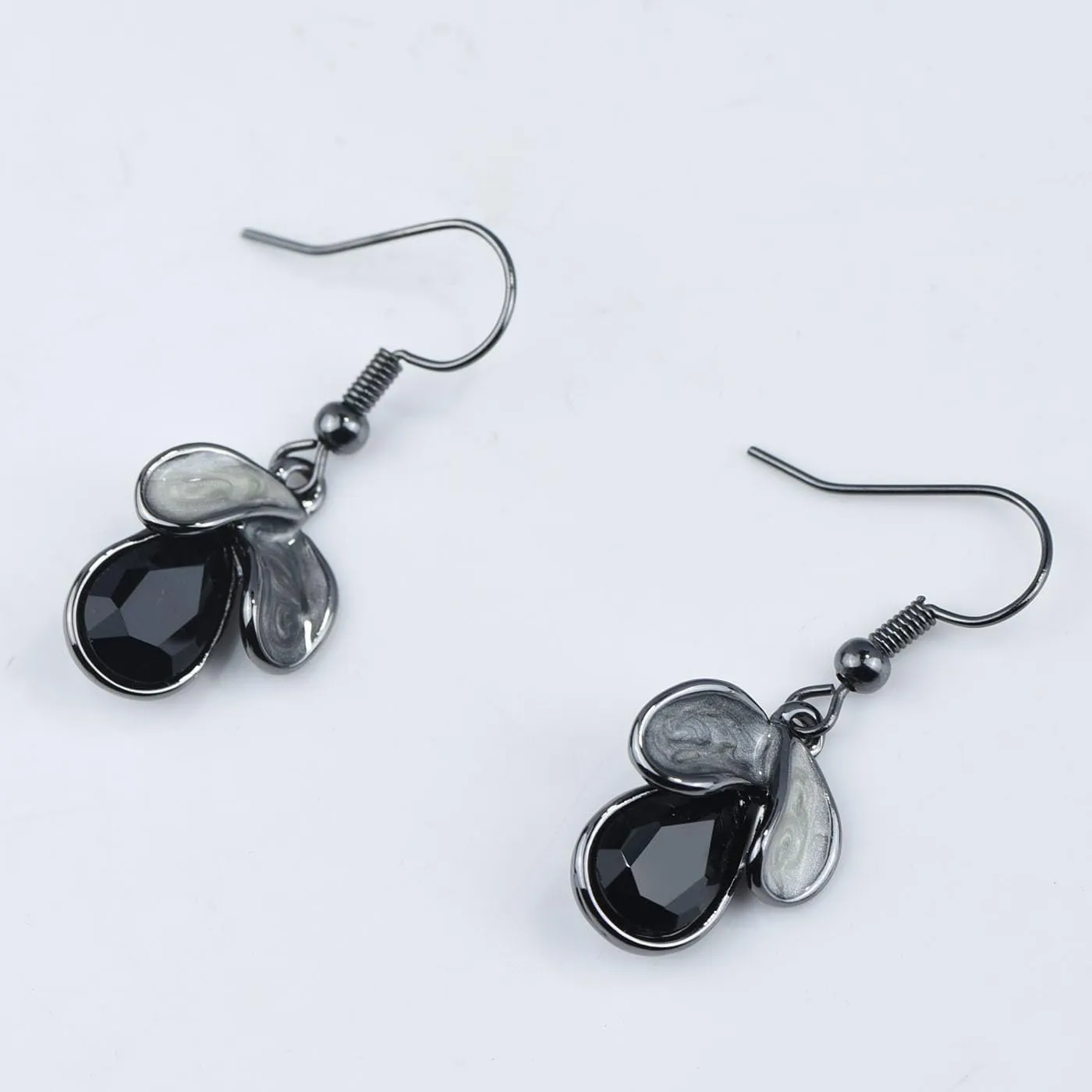 Vintage Statement Jewelry Set Leaf Floral Bohemian Boho Statement Necklace Earring Set Crystal Fashion Costume Jewelry